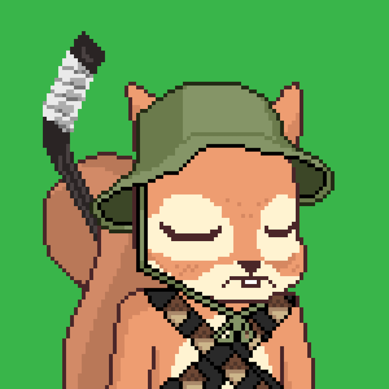 Pixel Squirrels #142